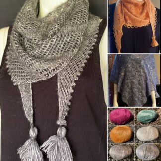 Alpaca Lace by Katia. Kit med garn och mönster